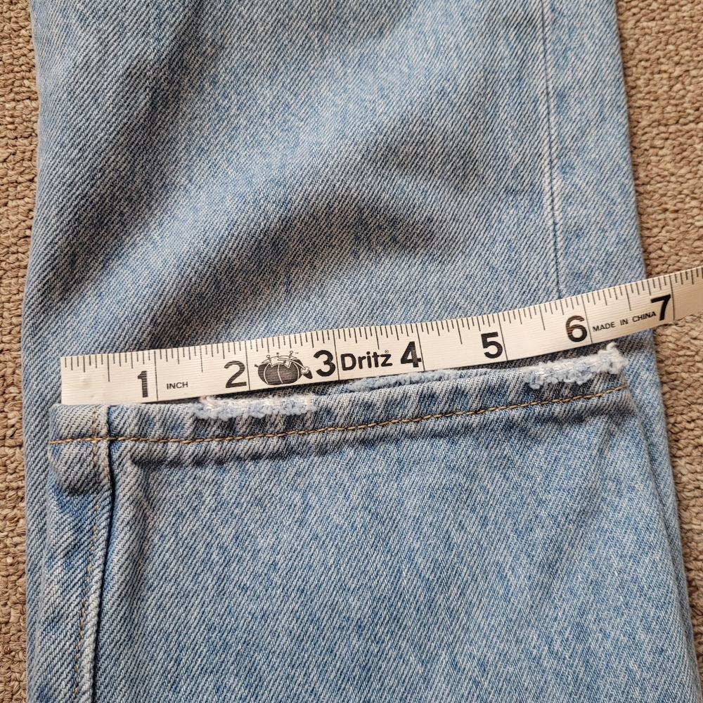 Levi's Wedgie Straight Size 24 Light Blue Wash - Picture 10 of 12